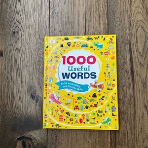 1000 Useful Words Book - Bright Yellow